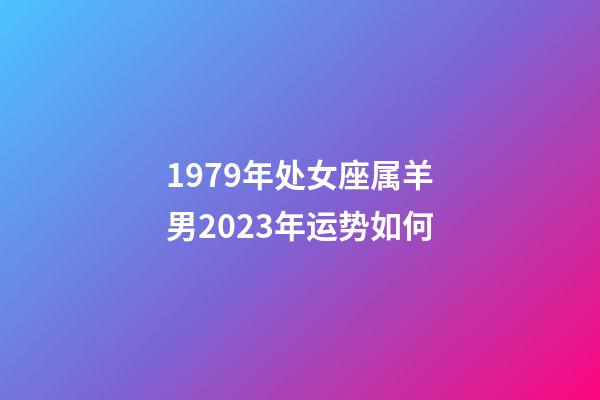 1979年处女座属羊男2023年运势如何-第1张-星座运势-玄机派