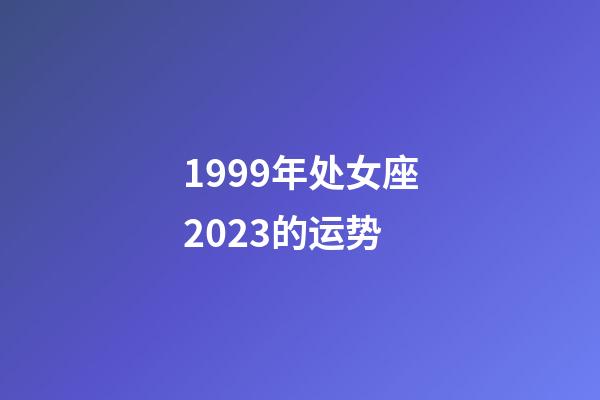 1999年处女座2023的运势-第1张-星座运势-玄机派