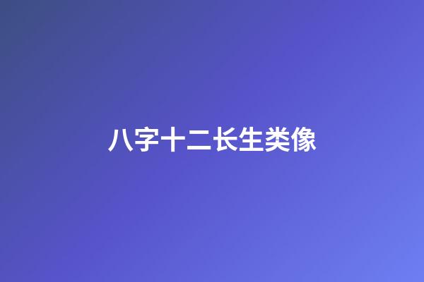 八字十二长生类像