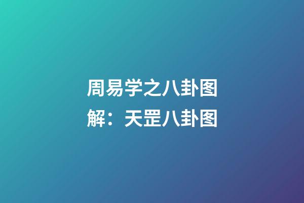 周易学之八卦图解：天罡八卦图