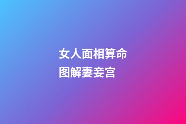 女人面相算命图解妻妾宫