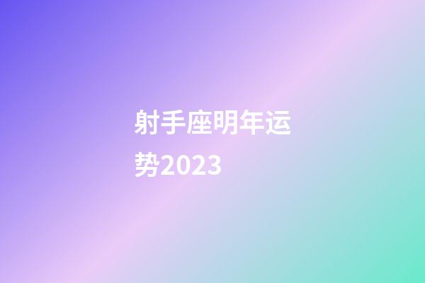 射手座明年运势2023-第1张-星座运势-玄机派