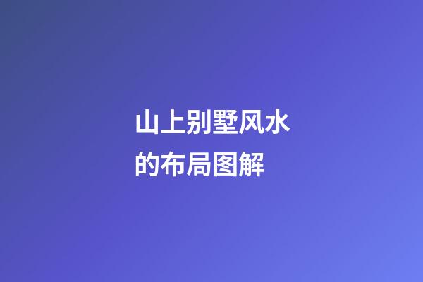 山上别墅风水的布局图解