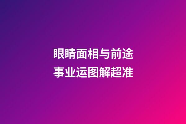 眼睛面相与前途事业运图解超准